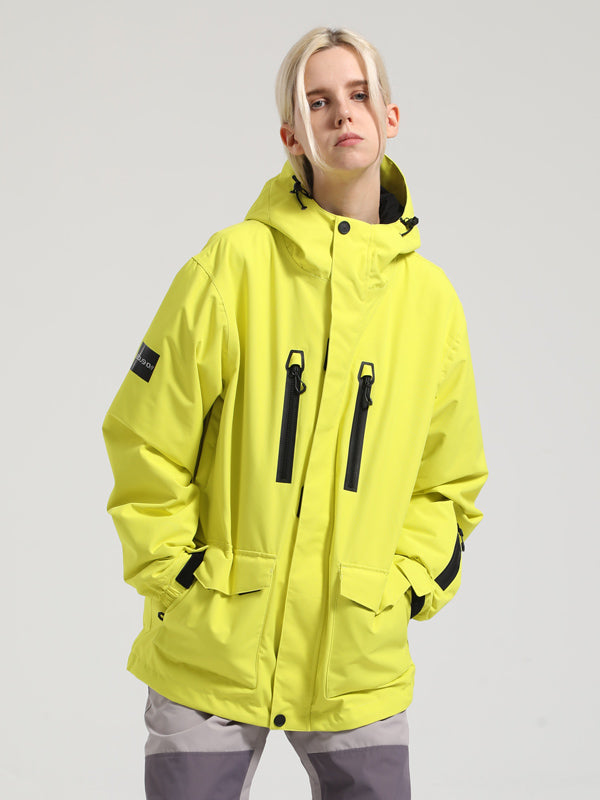 Women's Gsou Snow Mountain Ranger Cargo Snowboard Jacket