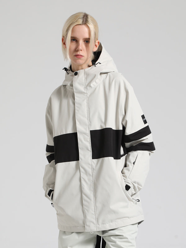Women's Gsou Snow Light Zone Stripe Snowboard Jacket