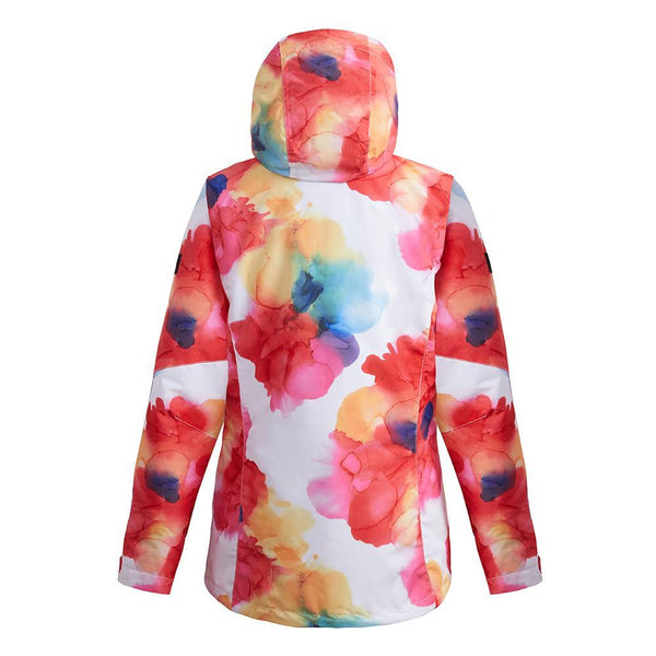 Women's SMN Bright Colorful New Fashion Waterproof Winter Snowboard Jacket