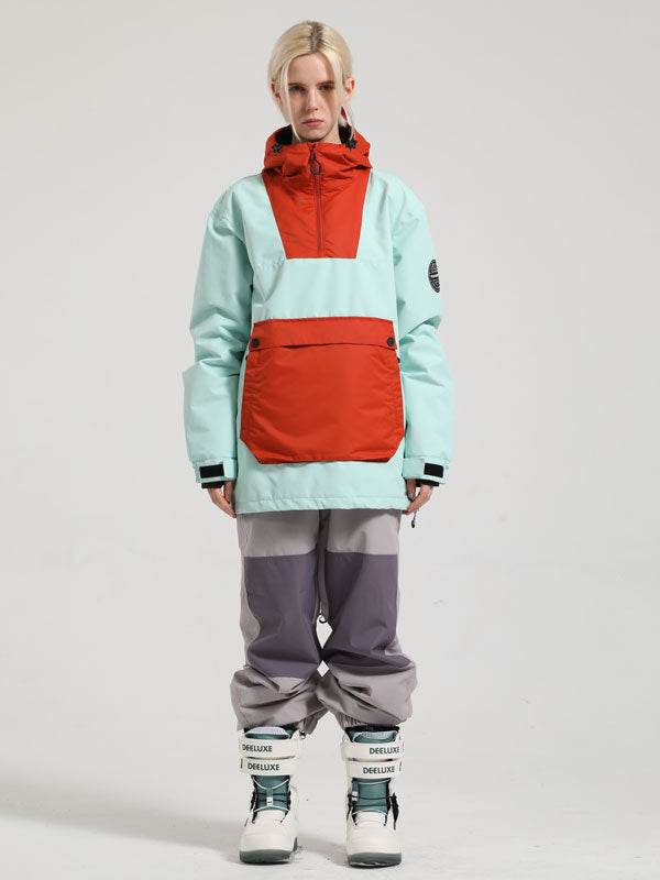 Women's Gsou Snow Mountain Messenger Anorak Snow Jacket & Pants Set