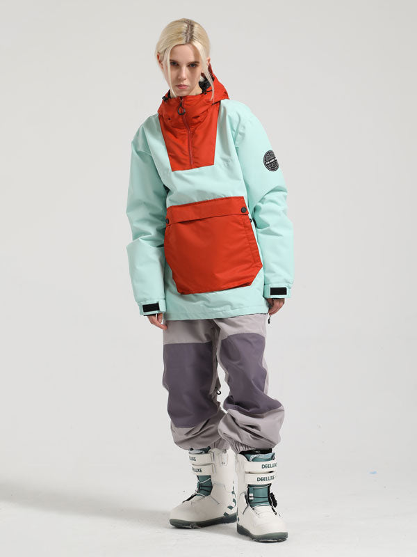 Women's Gsou Snow Mountain Messenger Anorak Snow Jacket & Pants Set