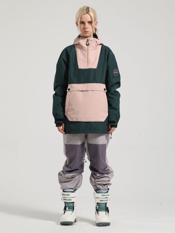 Women's Gsou Snow Mountain Messenger Anorak Snow Jacket & Pants Set