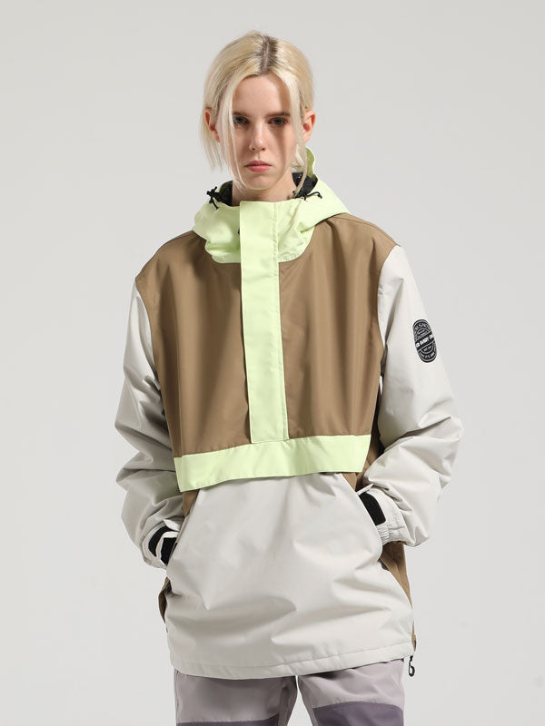 Women's Gsou Snow Winter Messenger Anorak Snow Jacket