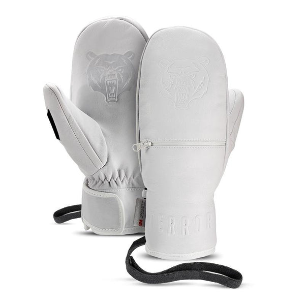 Men's Terror Snowshred Full Leather Ski Snowboard Mittens
