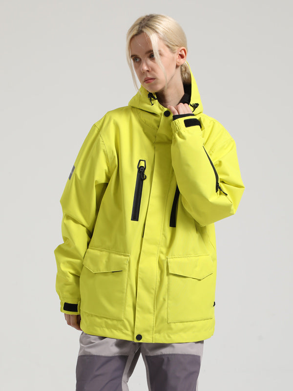 Women's Gsou Snow Mountain Ranger Cargo Snowboard Jacket