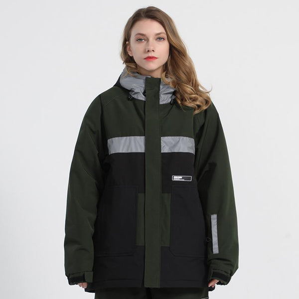 Damen Gsou Snow Infinium Neon Glimmer Schneejacke