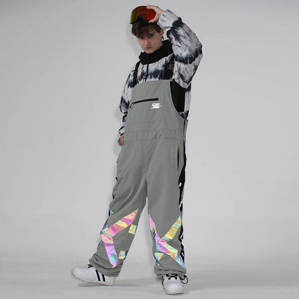 Damen Unisex Gsou Snow BioZone Glimmer Light Outdoor Schnee Bibs Latzhose