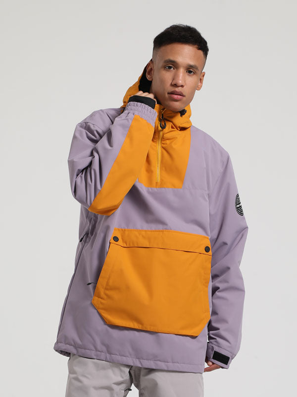 Men's Gsou Snow Mountain Messenger Anorak Snow Jacket