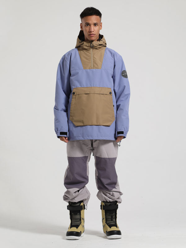 Men's Gsou Snow Mountain Messenger Anorak Snow Jacket & Pants Set