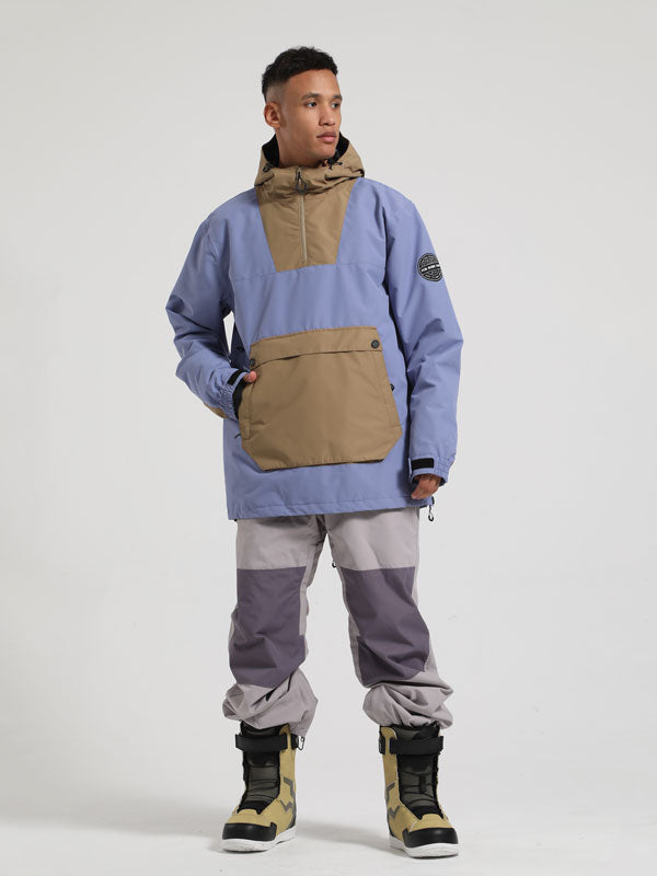 Men's Gsou Snow Mountain Messenger Anorak Snow Jacket & Pants Set