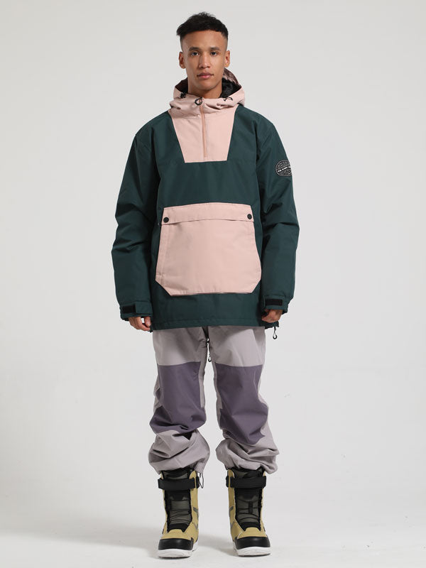 Men's Gsou Snow Mountain Messenger Anorak Snow Jacket & Pants Set