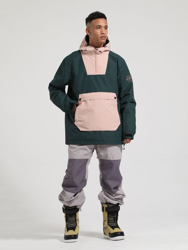 Men's Gsou Snow Mountain Messenger Anorak Snow Jacket & Pants Set