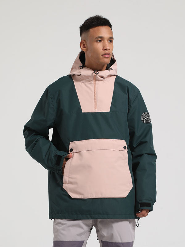 Men's Gsou Snow Mountain Messenger Anorak Snow Jacket