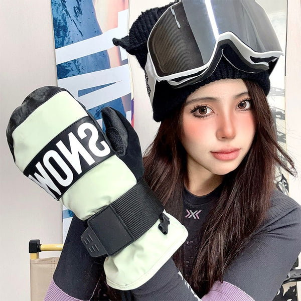 Women's John Snow Mountain Chill All Weather Snow Mittens