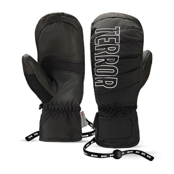 Terror Mountain Climber Ski Snowboard Crew Mittens