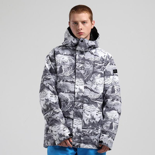 Herren SMN Berg Snow Shred Freistil Ski Schneejacke