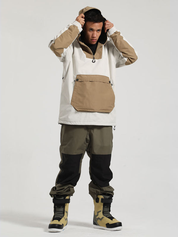 Men's Gsou Snow Mountain Messenger Anorak Snow Jacket & Pants Set