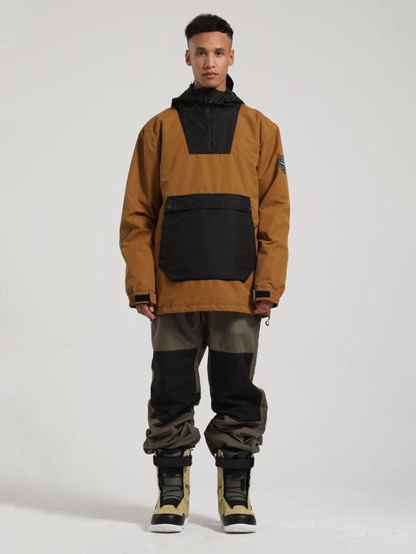 Men's Gsou Snow Mountain Messenger Anorak Snow Jacket & Pants Set