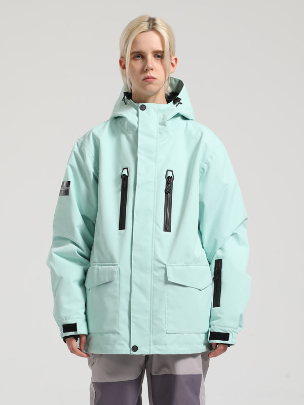 Women's Gsou Snow Mountain Ranger Cargo Snowboard Jacket