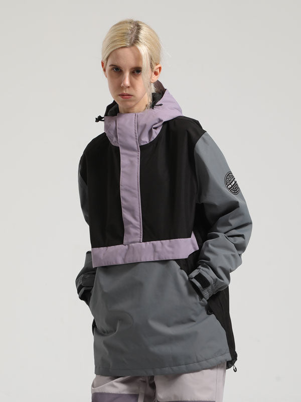 Women's Gsou Snow Winter Messenger Anorak Snow Jacket