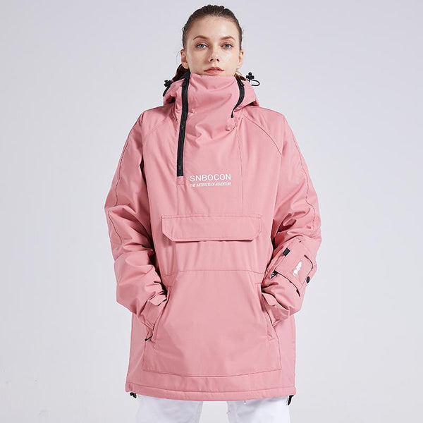 Herren Unisex Mad Craft Schnee Tech Unisex Pullover Wasserdichter Schnee Kapuzenpullover