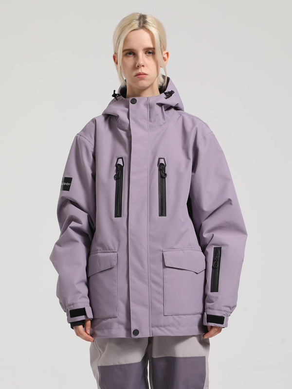 Women's Gsou Snow Mountain Ranger Cargo Snowboard Jacket