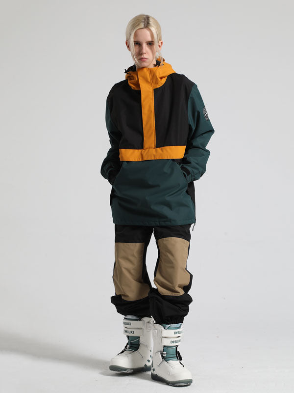 Women's Gsou Snow Winter Messenger Anorak Snow Jacket & Pants Set