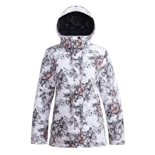 Damen SMN Winter Flowers Snowboard Zweiteiliger Schneeanzug