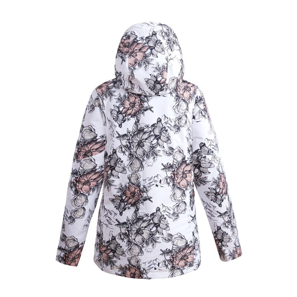 Damen SMN Winter Flowers Snowboard Zweiteiliger Schneeanzug