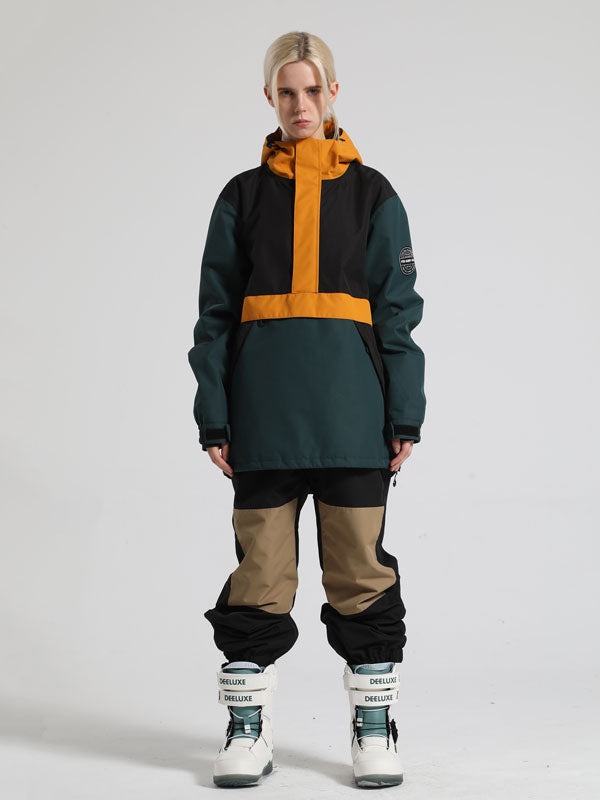 Women's Gsou Snow Winter Messenger Anorak Snow Jacket & Pants Set