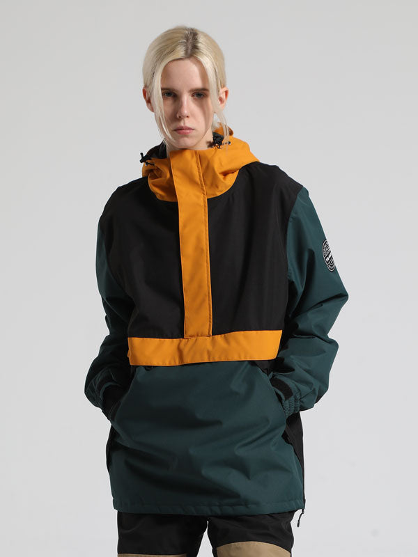 Women's Gsou Snow Winter Messenger Anorak Snow Jacket