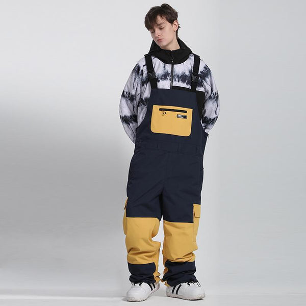 Damen Unisex Gsou Snow Serein Glimmer Outdoor Schnee Bibs Latzhose