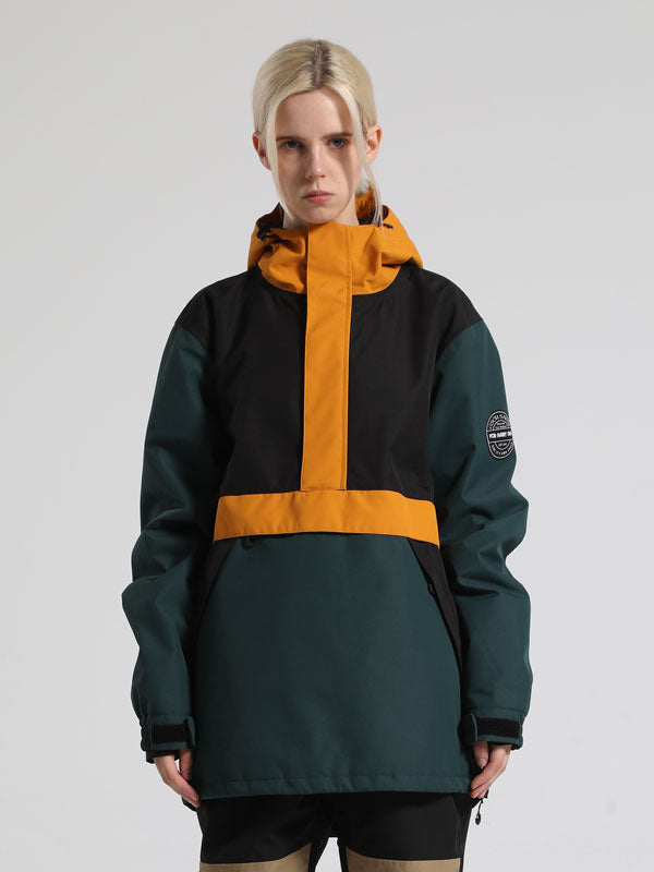 Women's Gsou Snow Winter Messenger Anorak Snow Jacket