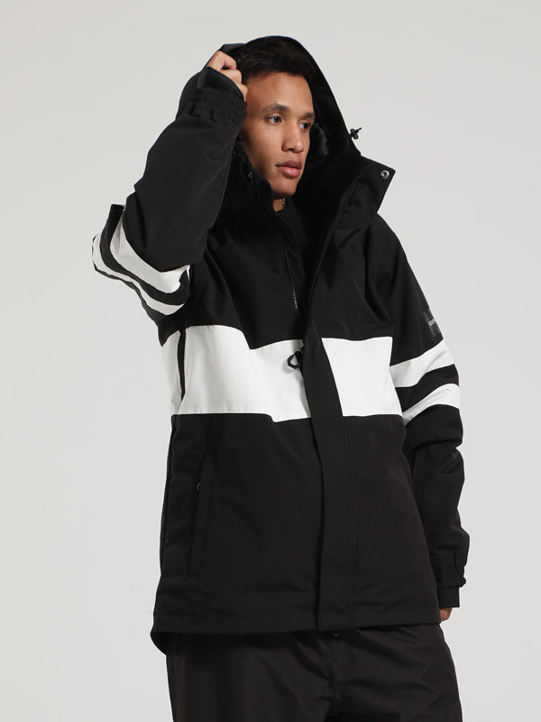 Men's Gsou Snow Light Zone Stripe Snowboard Jacket