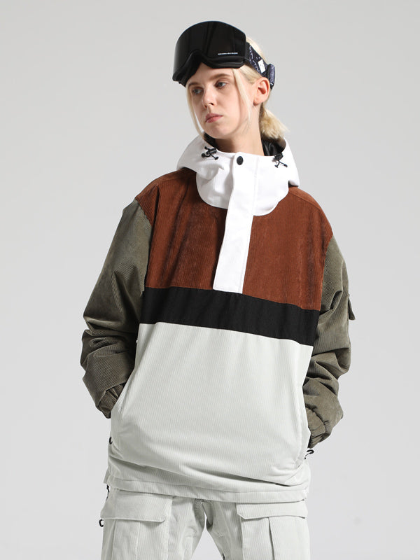 Women's Gsou Snow Corduroy Anorak Snow Jacket