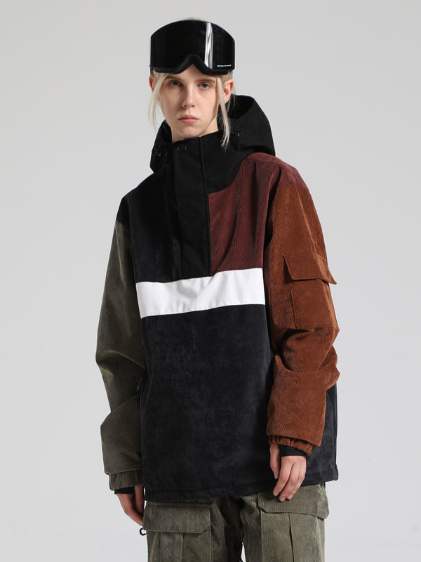 Women's Gsou Snow Corduroy Anorak Snow Jacket
