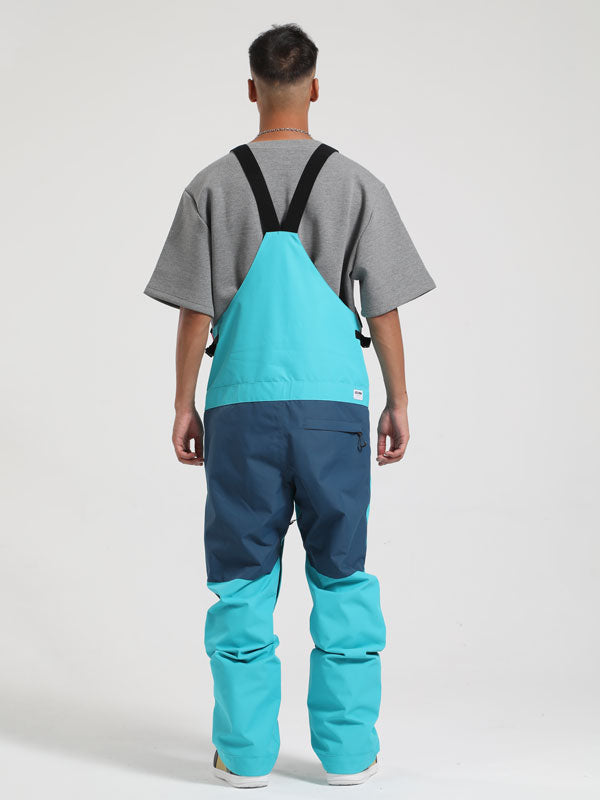 Men's Gsou Snow Block Snow Bibs Pants