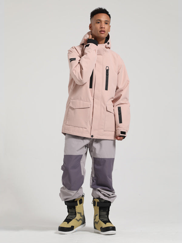 Men's Gsou Snow Mountain Ranger Snow Jacket & Pants Sets