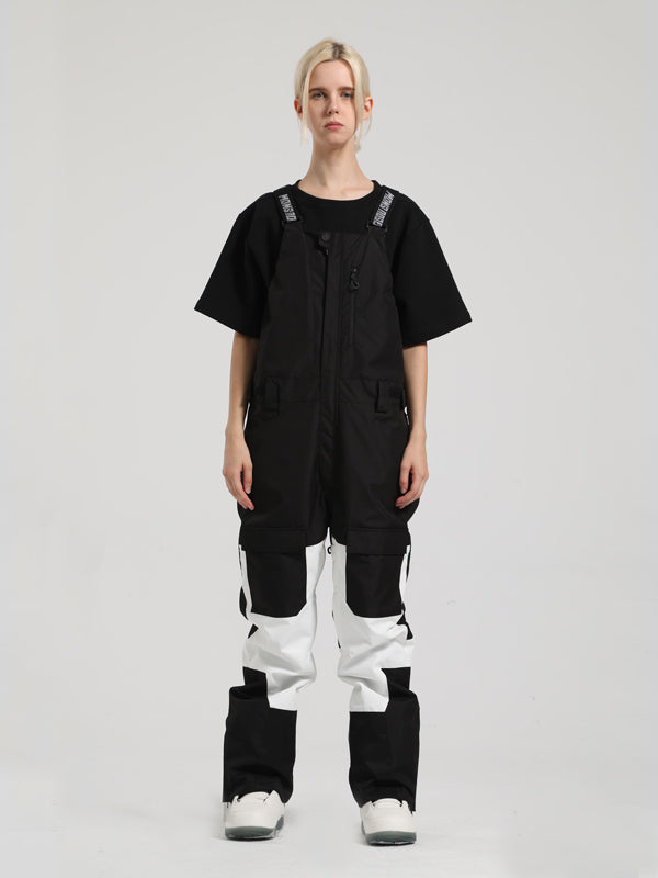 Women's Gsou Snow Ski Run Snow Bibs Pants