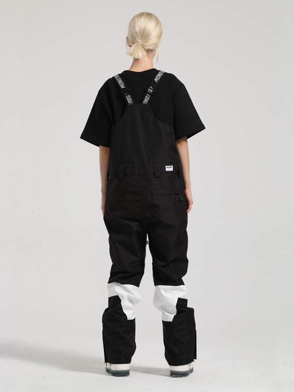 Women's Gsou Snow Ski Run Snow Bibs Pants