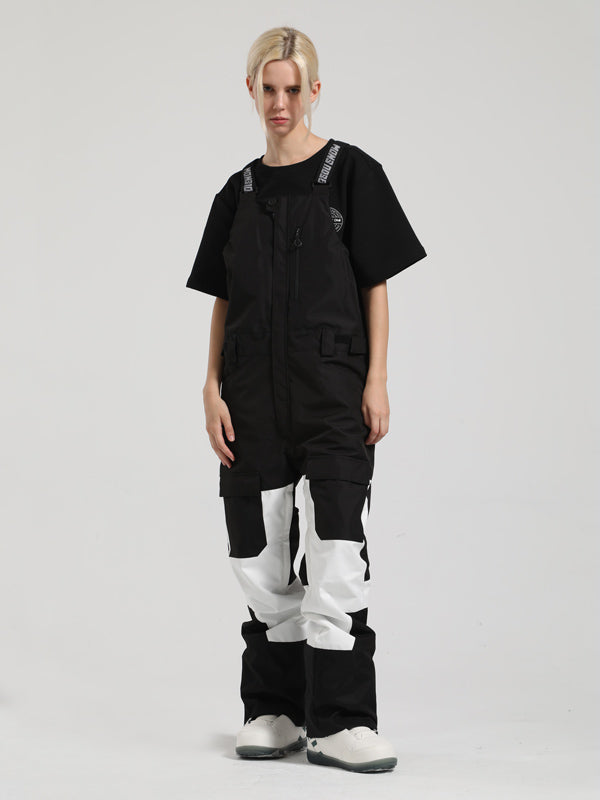 Women's Gsou Snow Ski Run Snow Bibs Pants