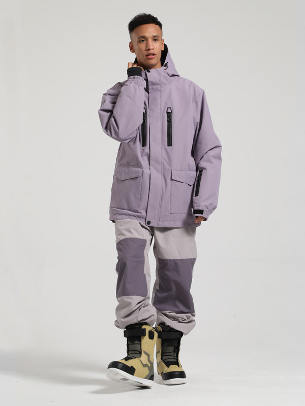 Men's Gsou Snow Mountain Ranger Snow Jacket & Pants Sets