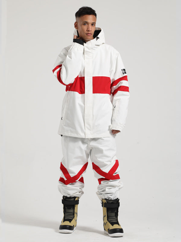 Men's Gsou Snow Light Zone Stripe Snow Jacket & Pants