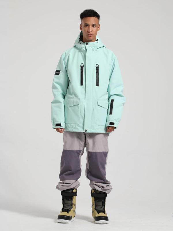 Men's Gsou Snow Mountain Ranger Snow Jacket & Pants Sets