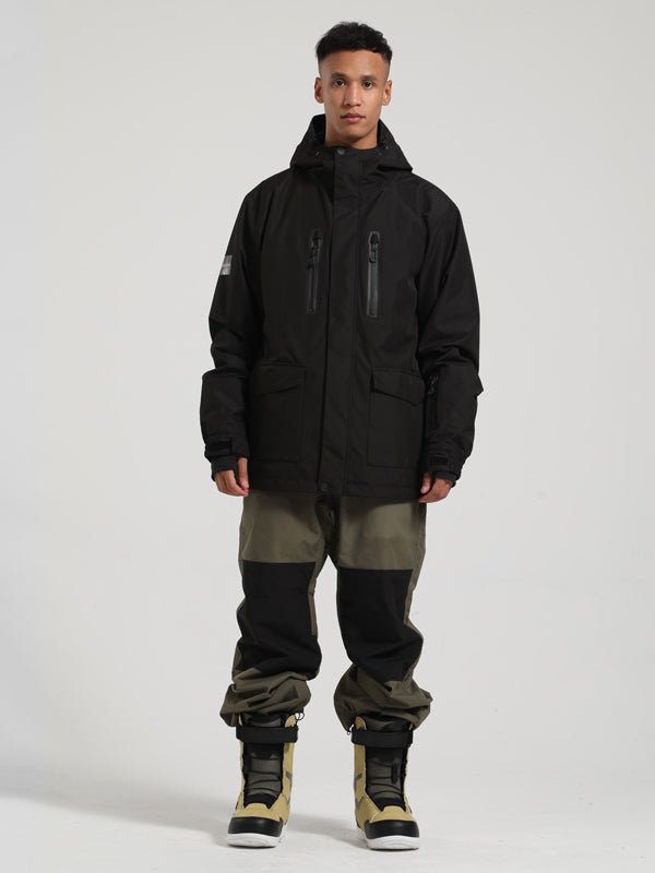 Men's Gsou Snow Mountain Ranger Snow Jacket & Pants Sets
