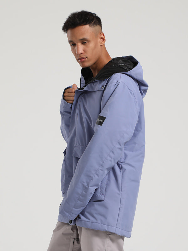 Men's Gsou Snow Winter Force Cargo Snowboard Jacket