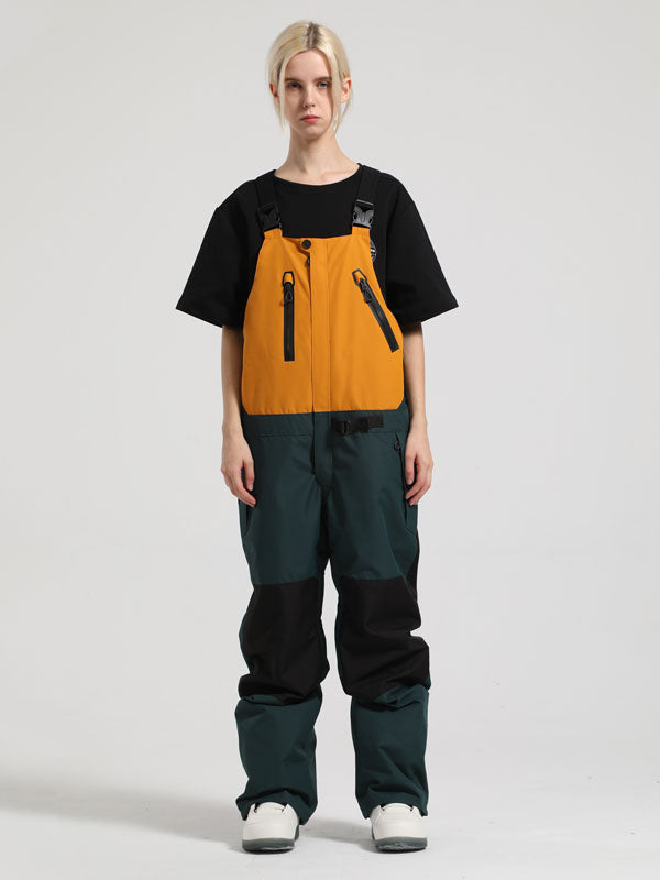 Women's Gsou Snow Block Snow Bibs Pants