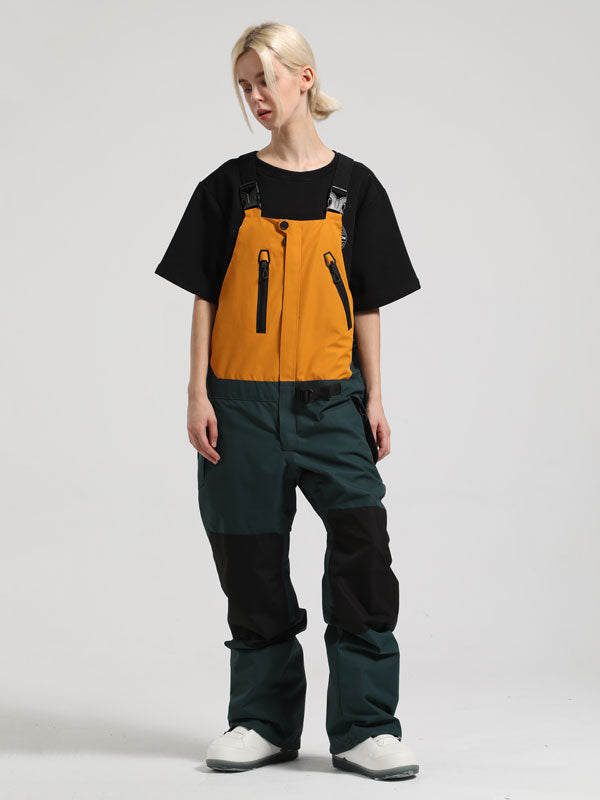 Women's Gsou Snow Block Snow Bibs Pants