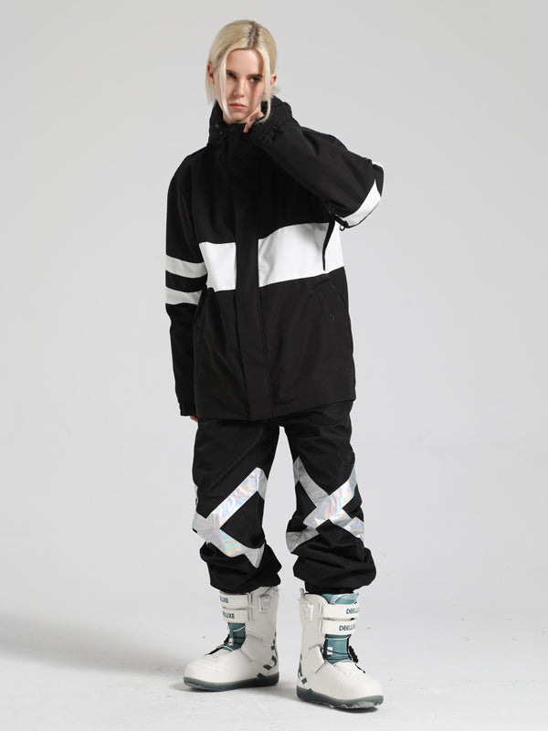Women's Gsou Snow Light Zone Stripe Snow Jacket & Pants