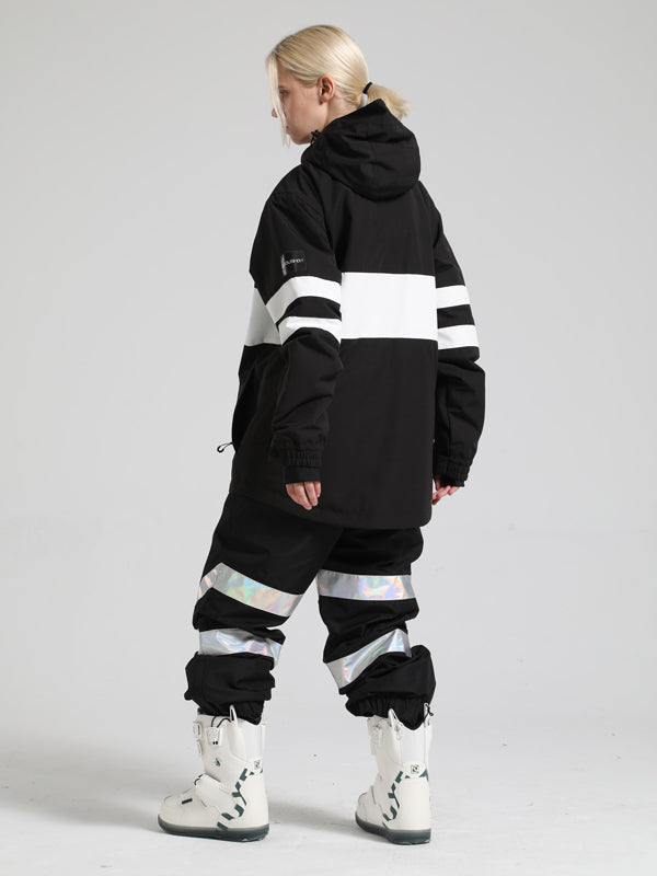 Women's Gsou Snow Light Zone Stripe Snow Jacket & Pants